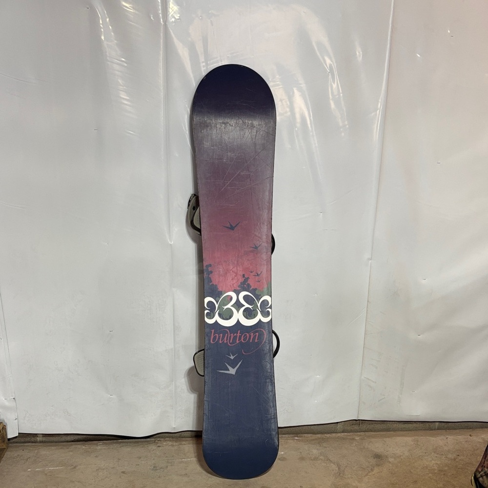 Burton Blue Snowboard with Black Bindings - Picture 4 of 4